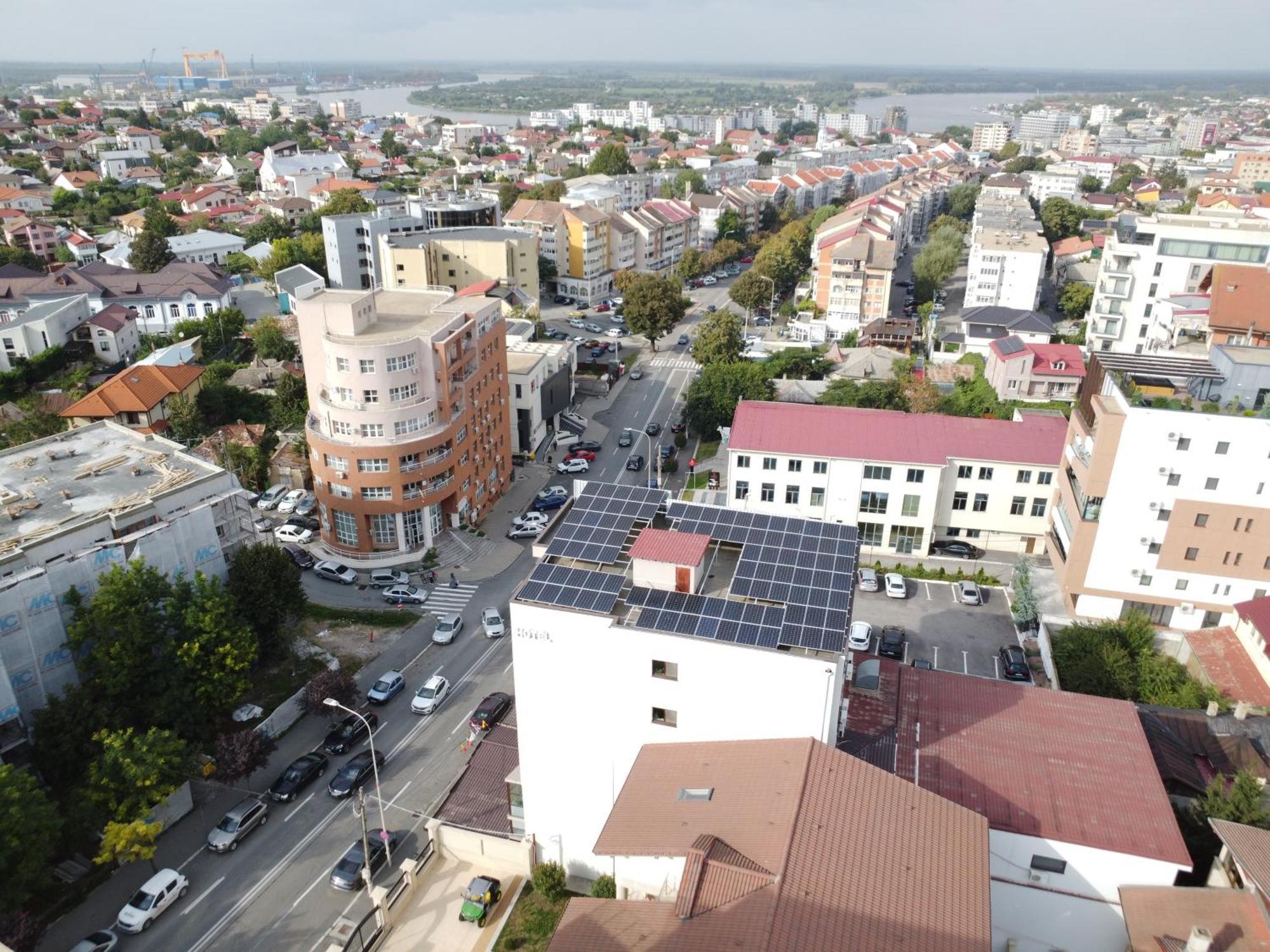 Hotel City Tulcea Exterior foto